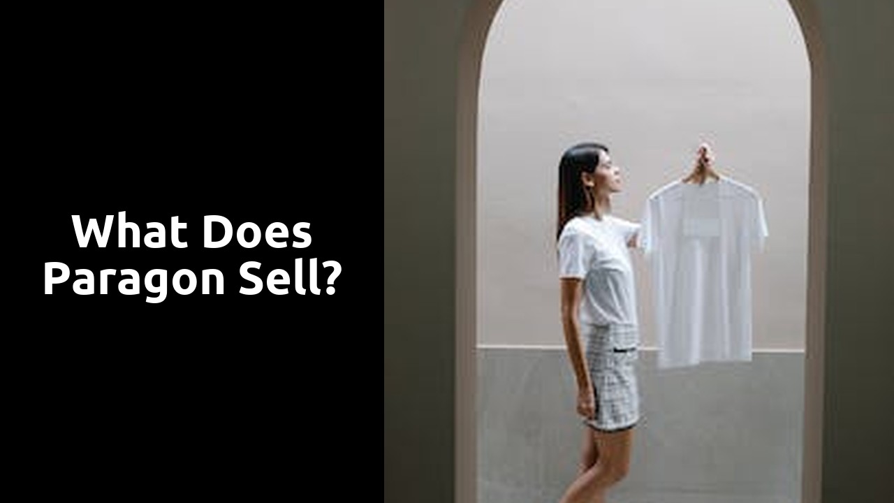 What does Paragon sell?